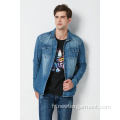 Chemise en jean en coton pour homme